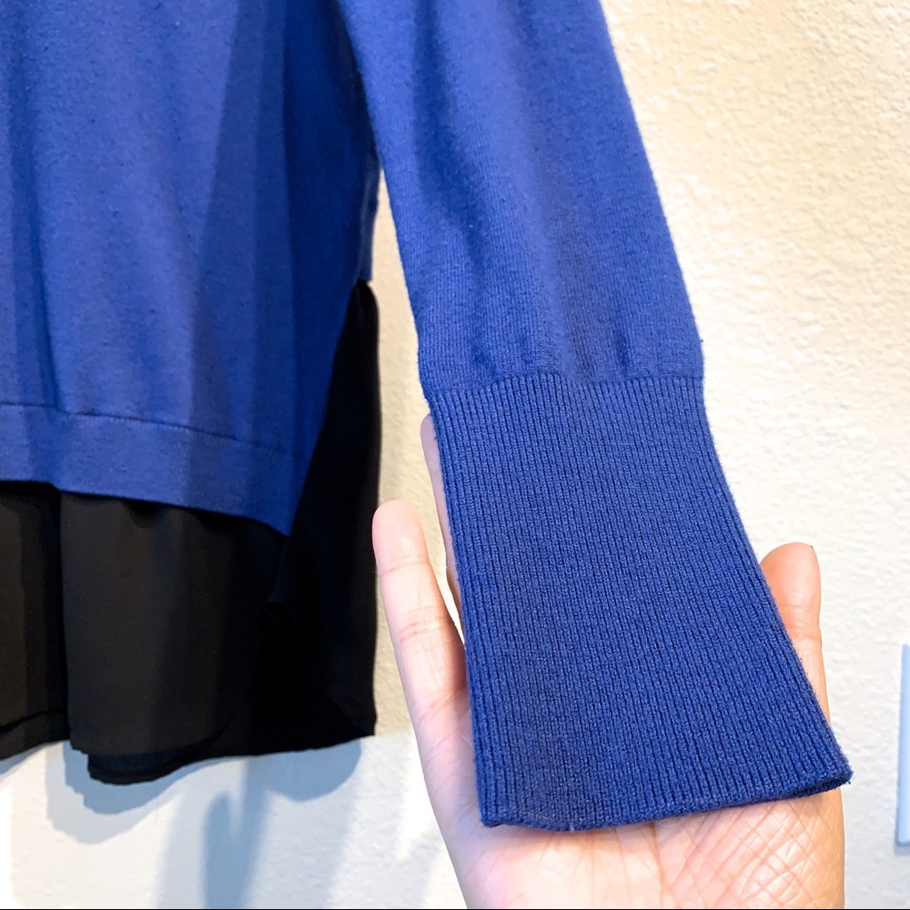 Halogen | Button Back Cashmere Blend Sweater - image 2